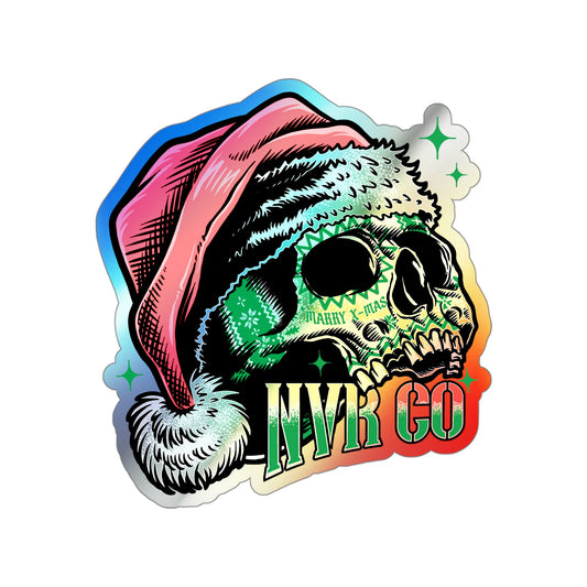 X-Mas Holographic Die-cut Stickers