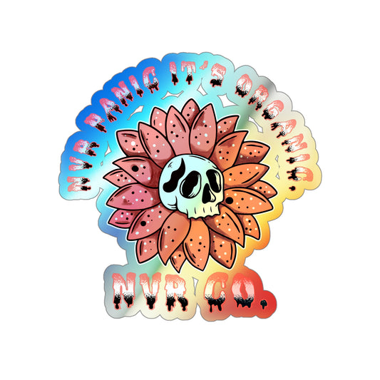 NVR Panic Holographic Die-cut Stickers