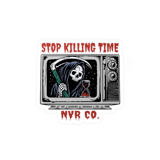 Stop Killing Time Decals