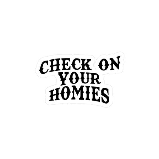 Check on your Homies Decals