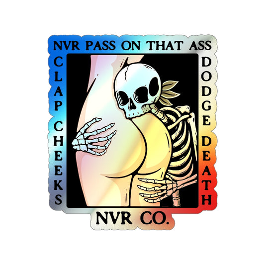 NVR Pass Holographic Die-cut Sticker