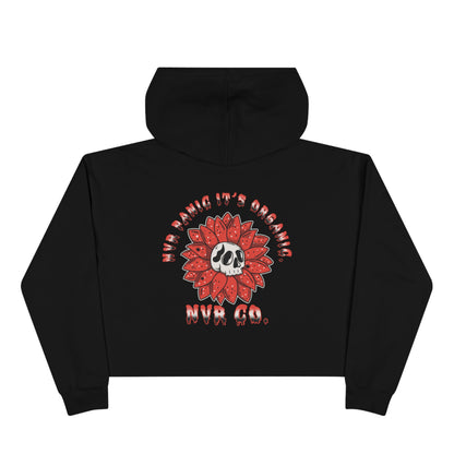 NVR Panic Crop Hoodie