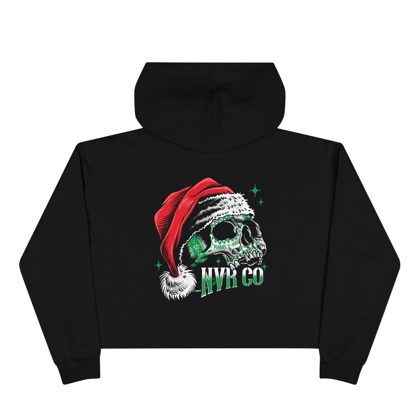 X-Mas Crop Hoodie