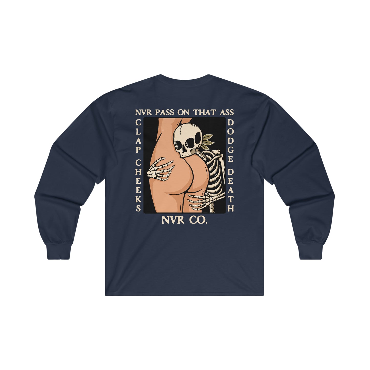 NVR Pass Long Sleeve Crewneck Tee