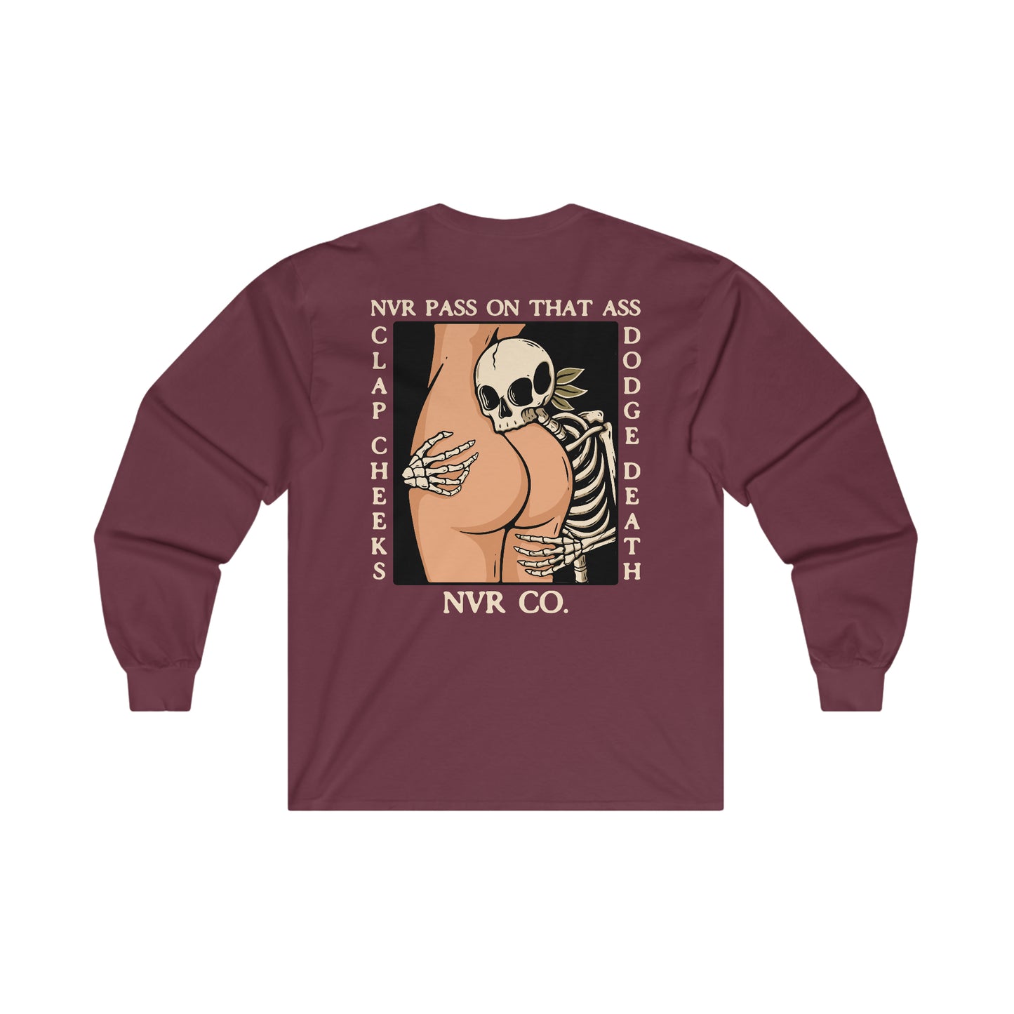 NVR Pass Long Sleeve Crewneck Tee