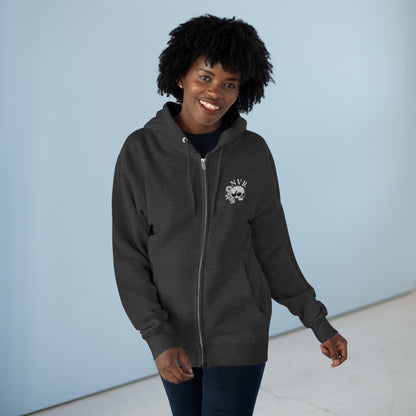 NVR Leave Unisex Premium Full Zip Hoodie