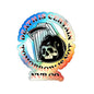 Death is Certain Holographic Die-cut Stickers