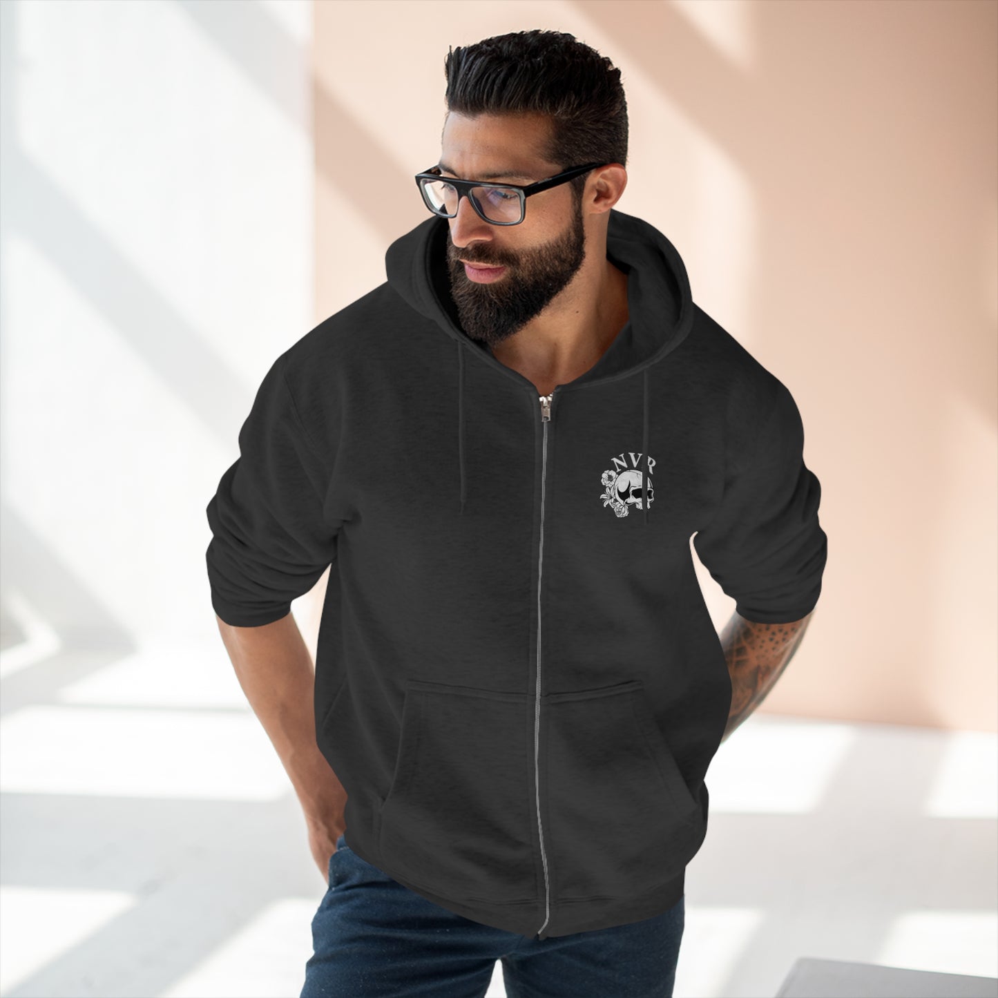 Death is Certain Unisex Premium Full Zip Hoodie