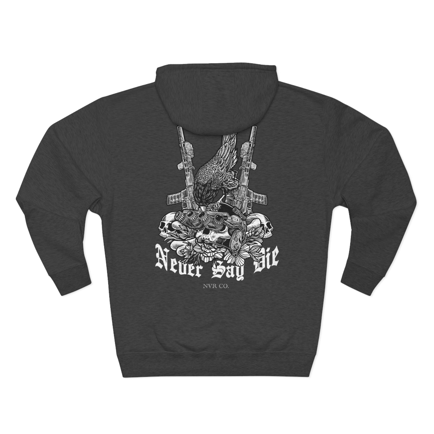 NVR Say Die  Unisex Premium Pullover Hoodie