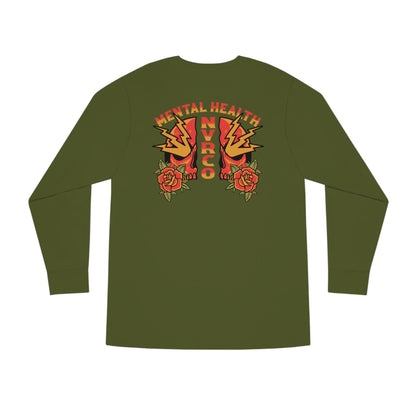 Mental Health Long Sleeve Crewneck Tee