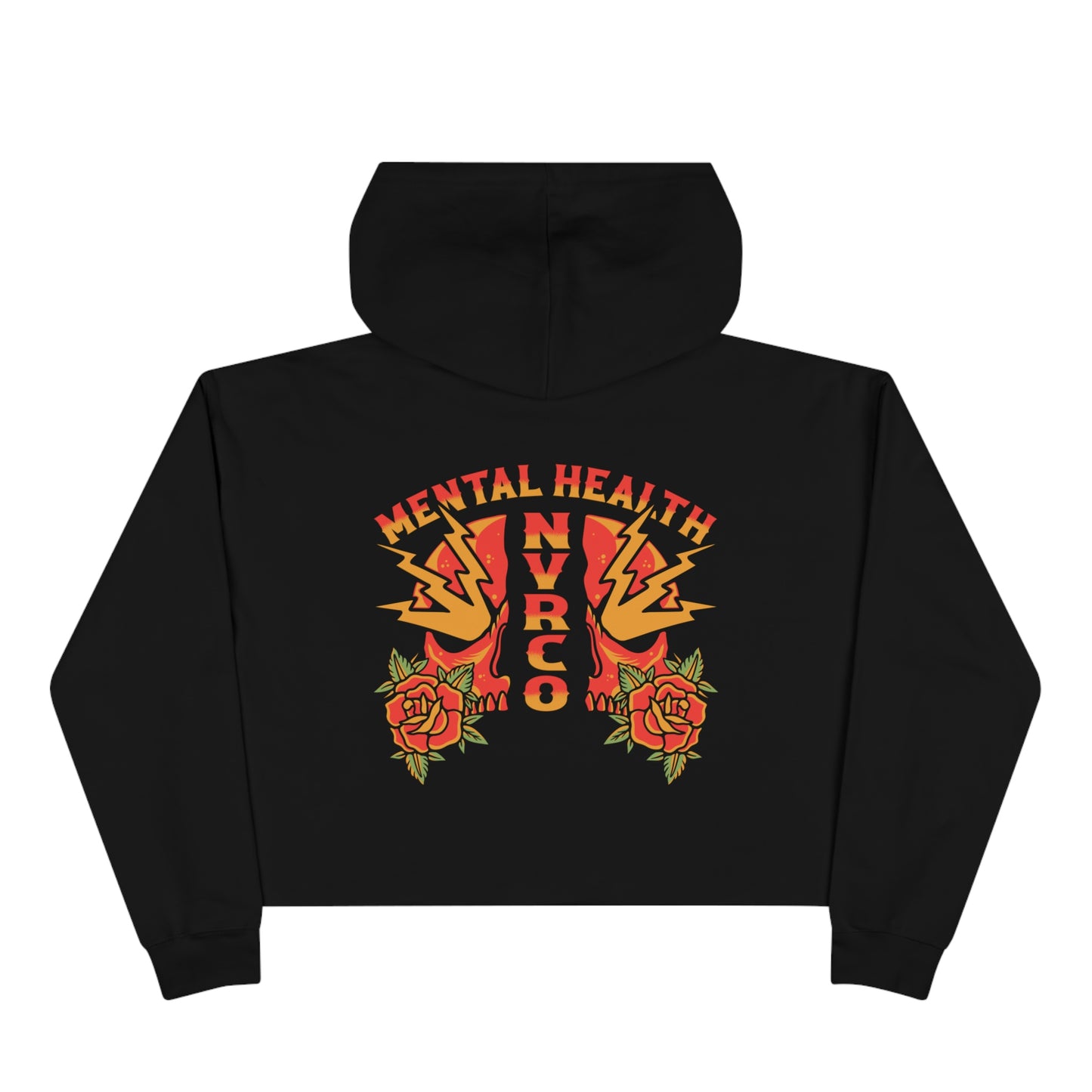 Mental Health Crop Hoodie