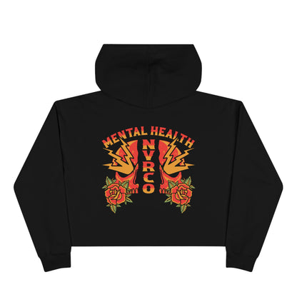 Mental Health Crop Hoodie