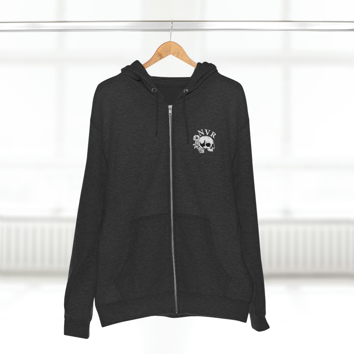 NVR Say Die Unisex Premium Full Zip Hoodie