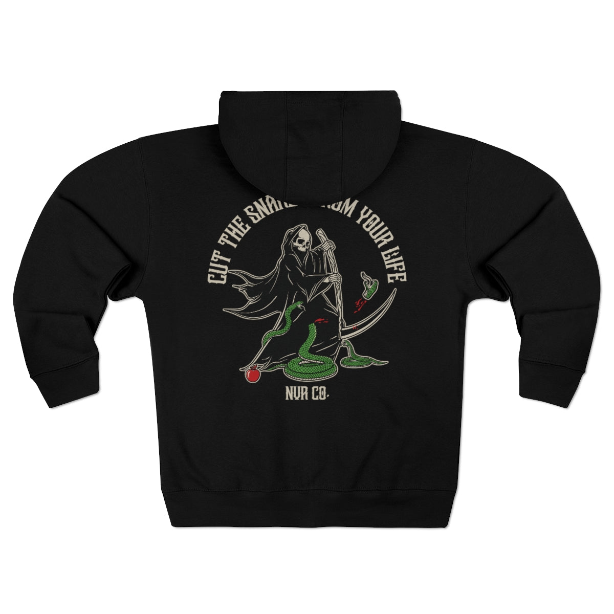 Cut the Snakes Unisex Premium Full Zip Hoodie