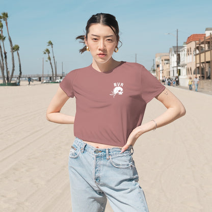 War After War Crop Top